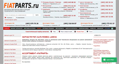 Desktop Screenshot of fiatparts.ru